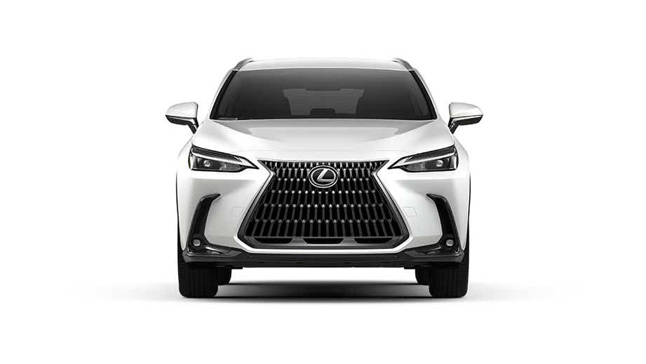 Front view of a Lexus NX