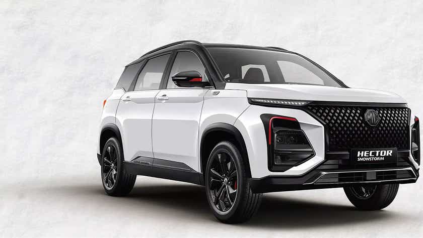 front three-quarter of a MG Hector