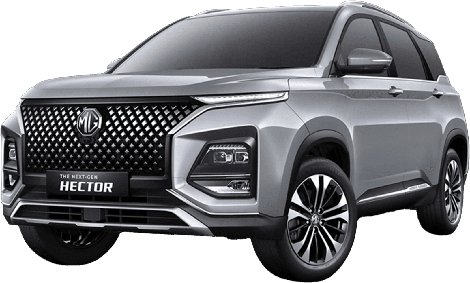 MG Hector Aurora Silver