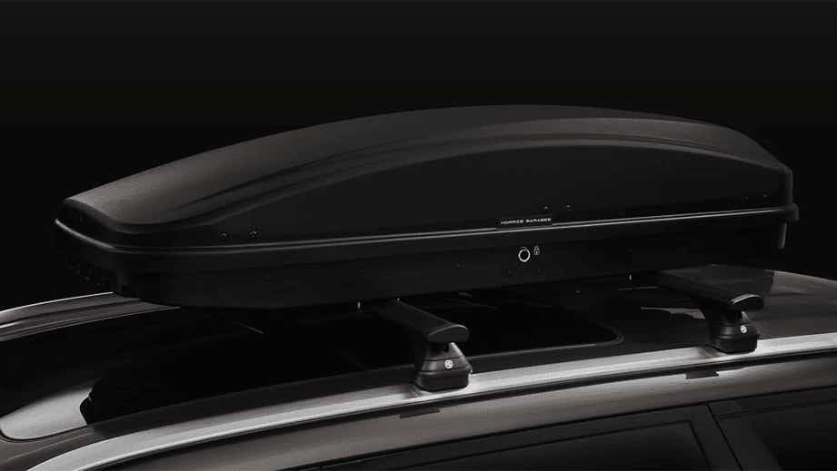 roof box on a MG Gloster