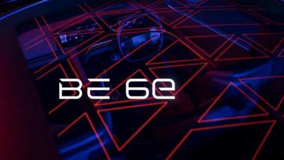 interior dashboard of a Mahindra BE 6