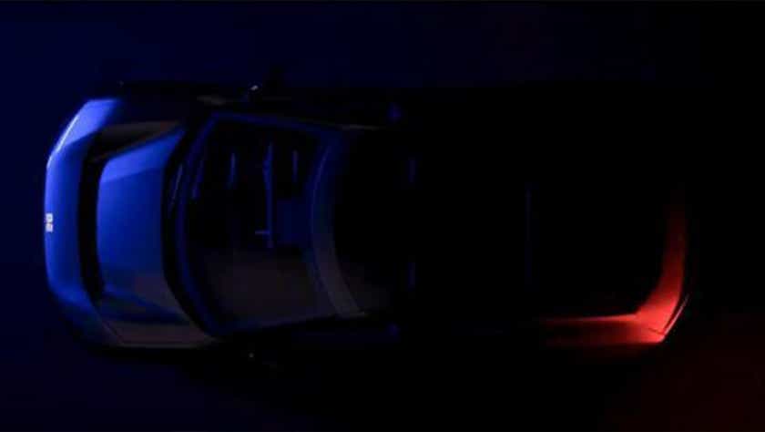 Top view of a Mahindra BE 6