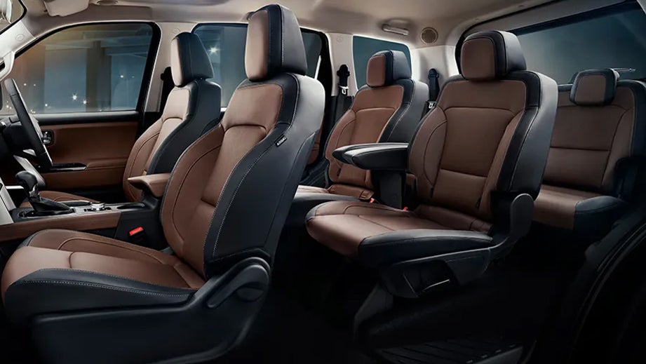 Interior seats view of a Mahindra Scorpio-N