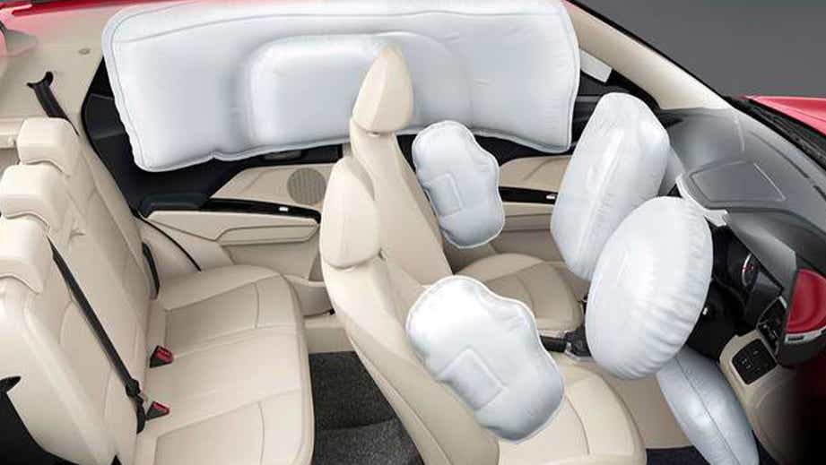 interior safety airbags of a Mahindra XUV300