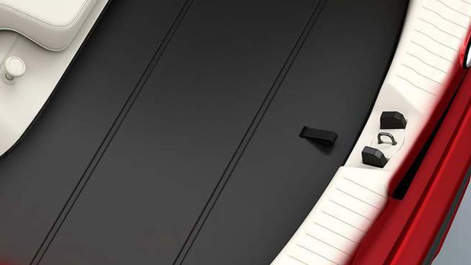 boot space view of a Mahindra XUV300