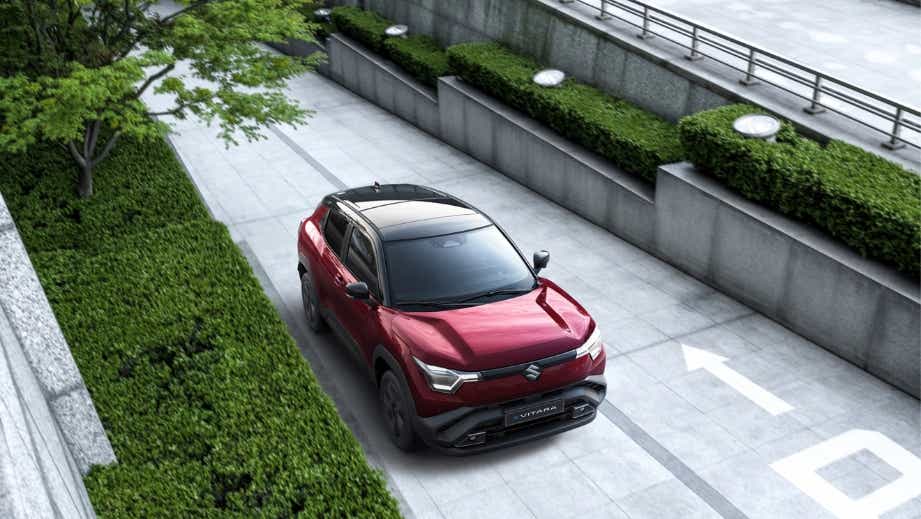 Maruti Suzuki E Vitara Front Upper View