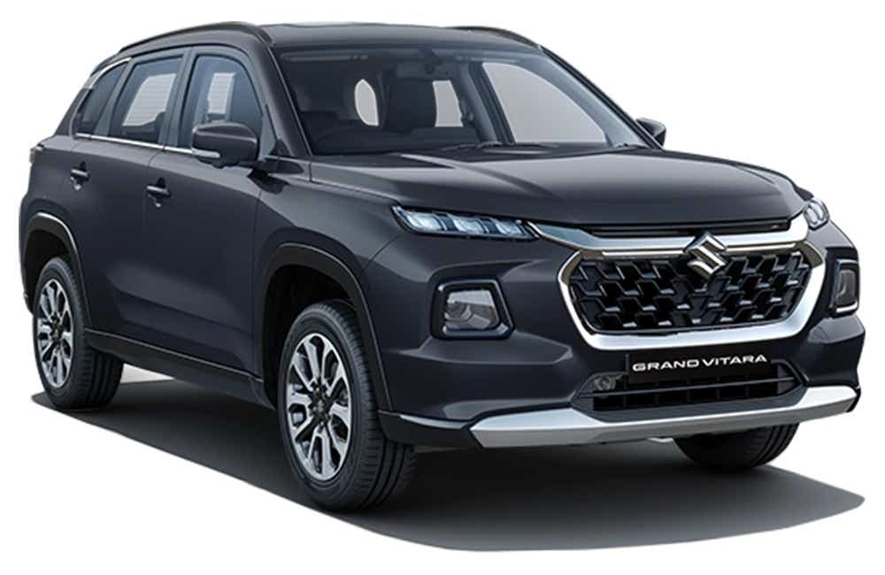 front three-quarter of a Maruti Suzuki Grand Vitara