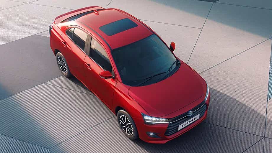 Maruti Suzuki Dzire Upside View