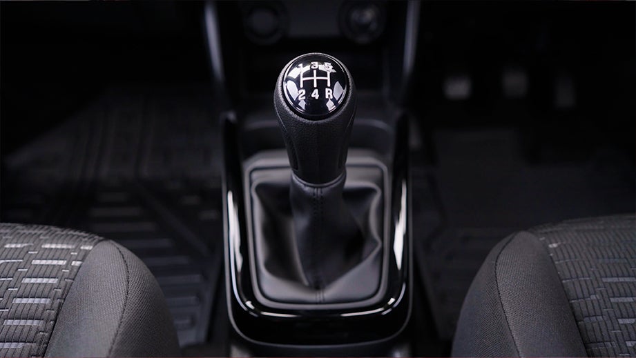 gear shifter of a Maruti Suzuki Swift