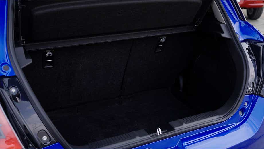 Boot space of a Maruti Suzuki Swift