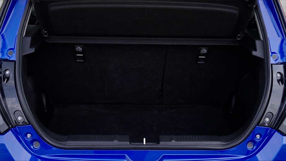 Boot space of a Maruti Suzuki Swift