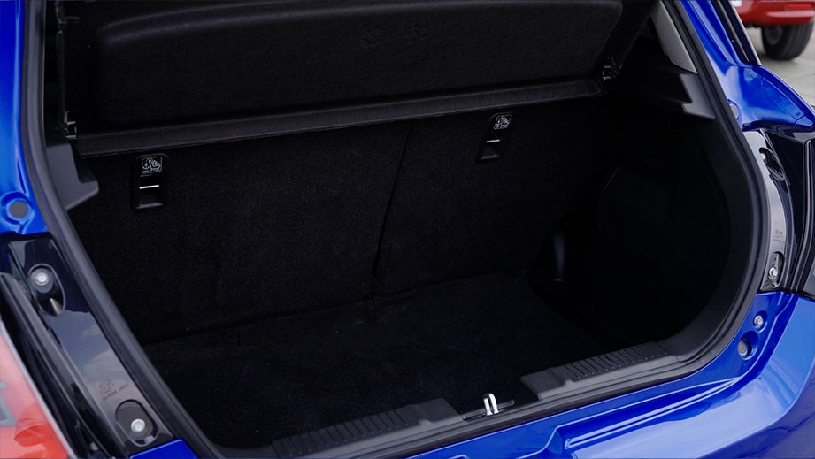 Boot space of a Maruti Suzuki Swift