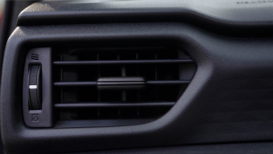 Dashboard air vent of a Maruti Suzuki Swift