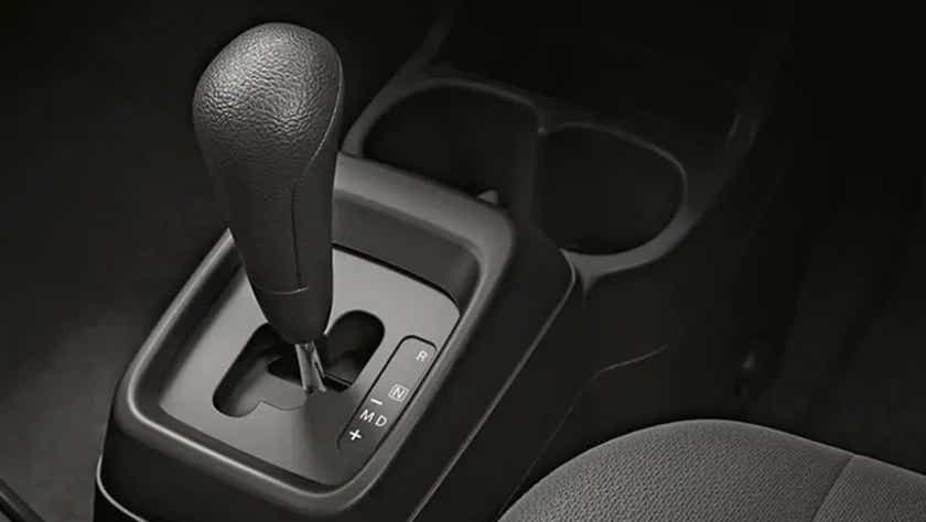 gear shift lever and console of a Maruti Suzuki S-Presso