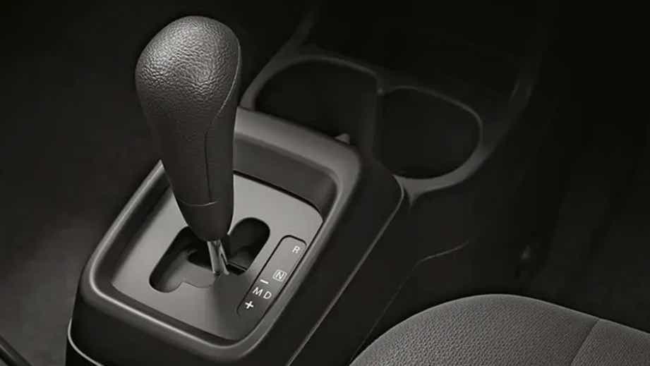 gear shift lever and console of a Maruti Suzuki S-Presso