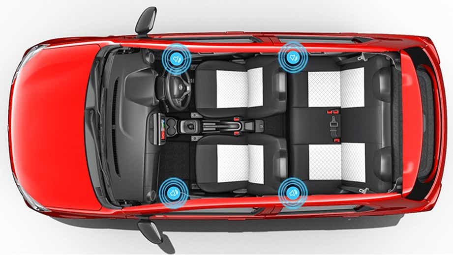 top-view interior layout of a Maruti Suzuki Alto K10