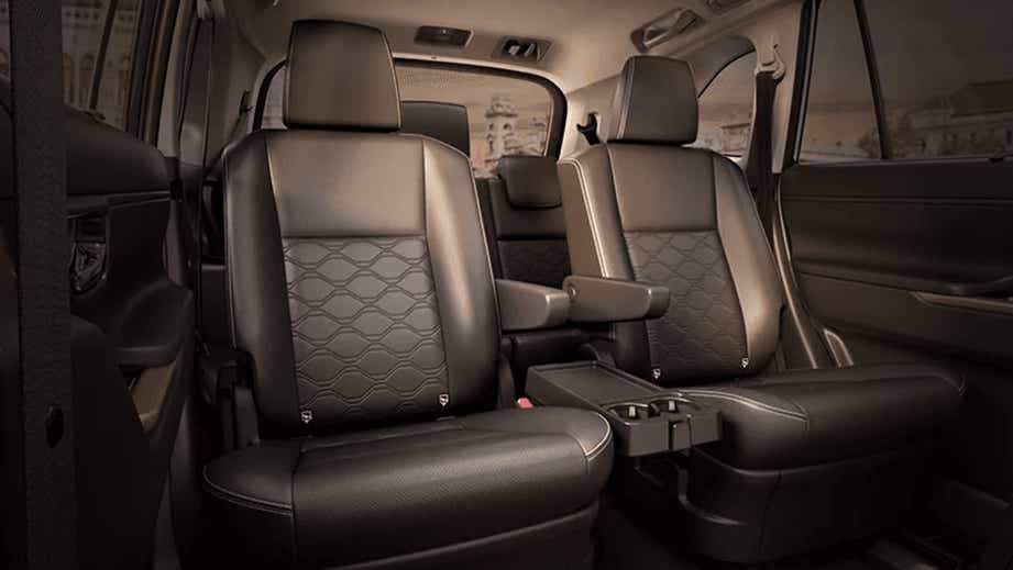 interior seats view of a Maruti Suzuki Invicto