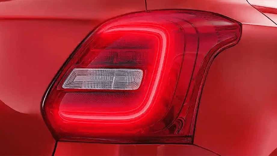 tail light close-up of a Maruti Suzuki Swift 2021 - 2023