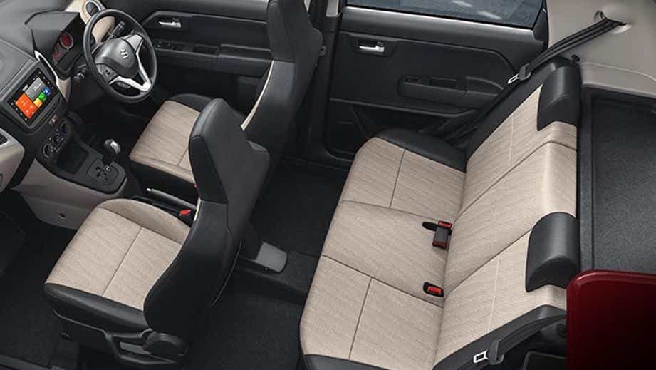 interior view of a Maruti Suzuki Wagon R