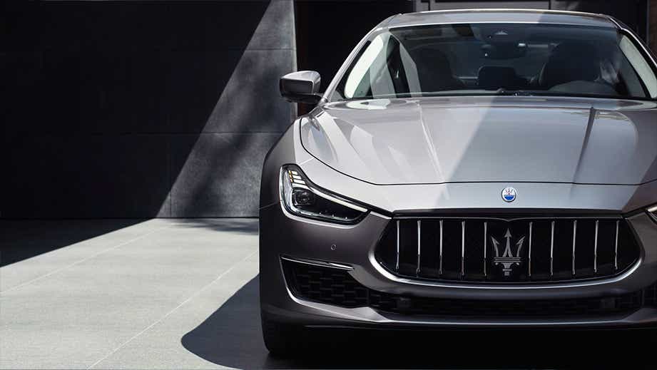 front view of a Maserati Ghibli