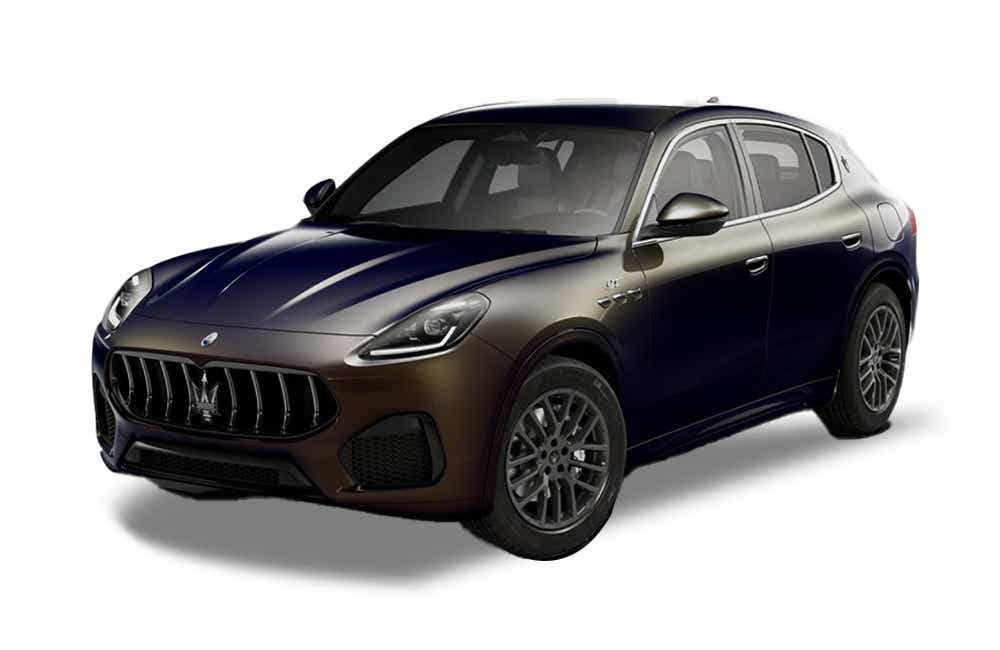 front three-quarter view of a Maserati Grecale