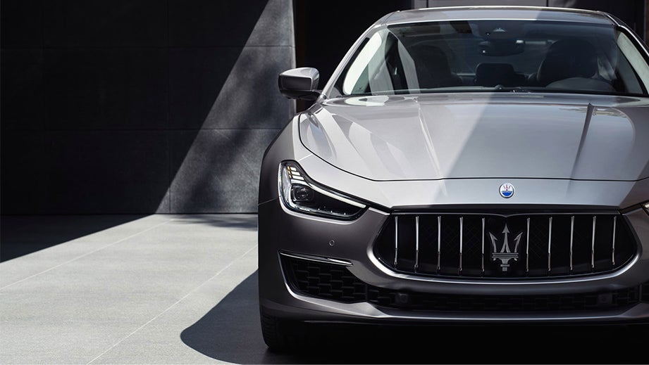 front view of a Maserati Levante