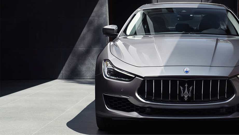 front view of a Maserati Levante