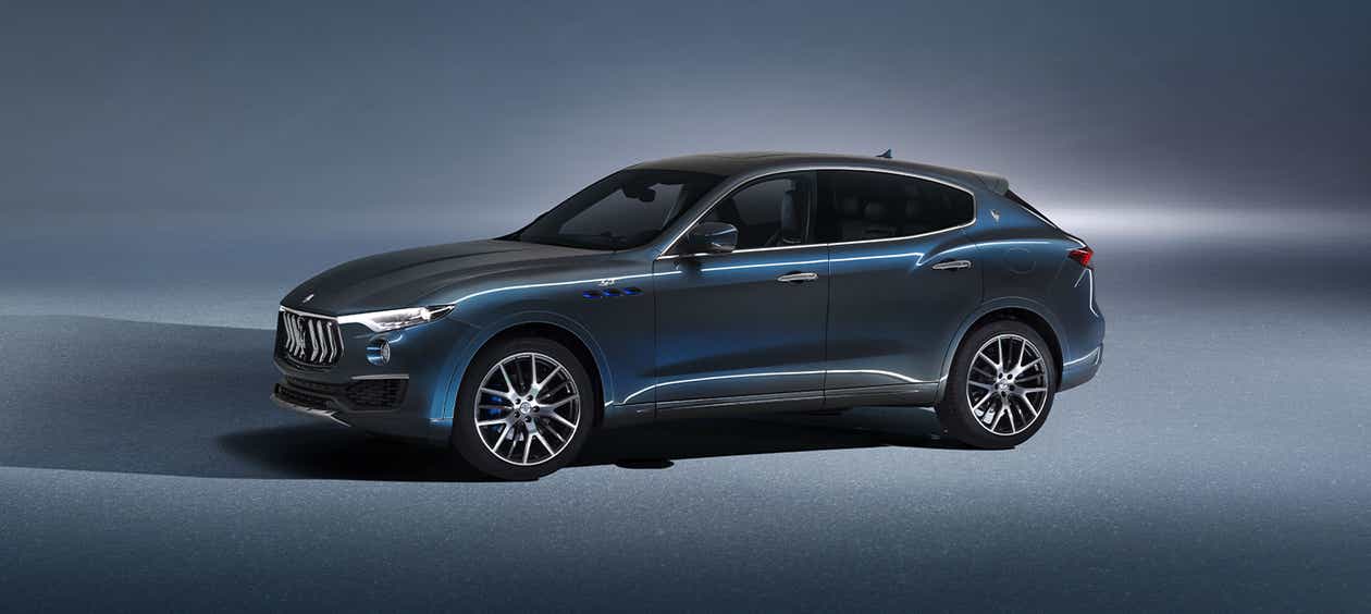 side profile of a Maserati Levante