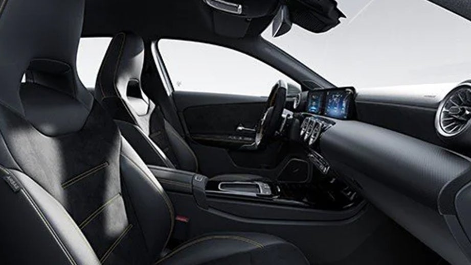 interior view of a Mercedes-Benz Amg A 45 S