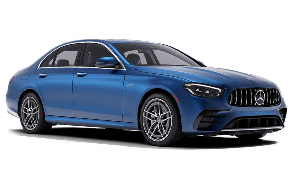 front three-quarter of a Mercedes-Benz AMG E 53