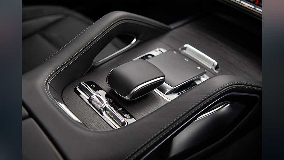center console controls of a Mercedes-Benz AMG GLE 53