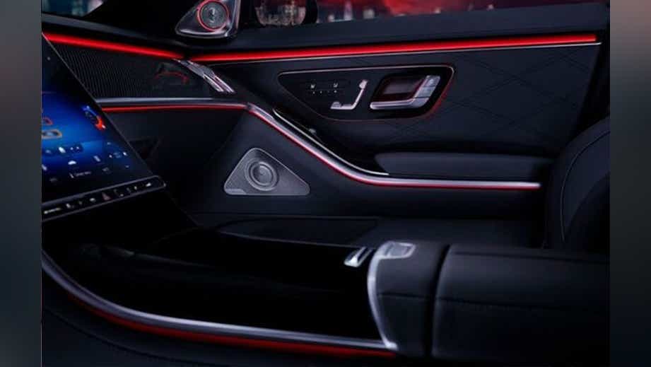 interior dashboard of a Mercedes-Benz AMG S 63