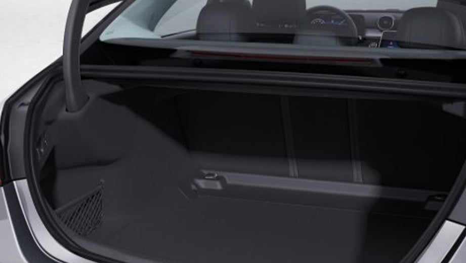 Open trunk view of a Mercedes-Benz C-Class