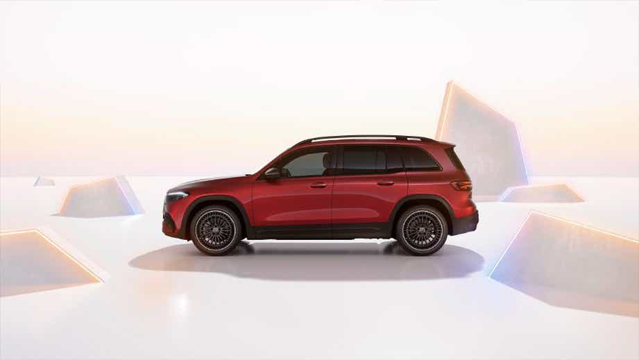 side view of a Mercedes-Benz EQB
