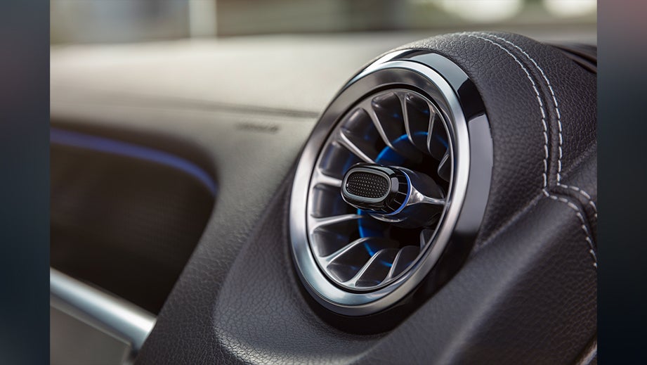air vent detail of a Mercedes-Benz EQB 2022-23