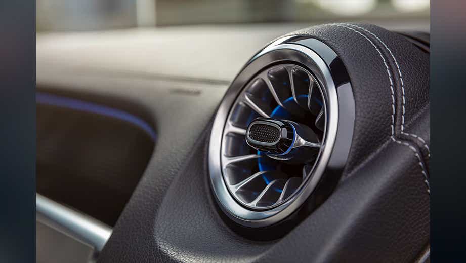 air vent detail of a Mercedes-Benz EQB 2022-23