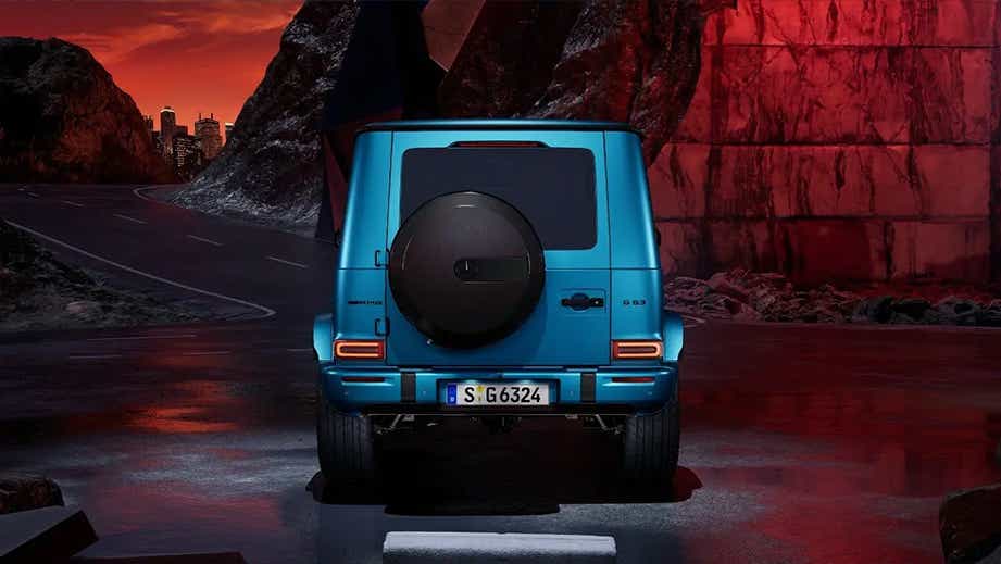 rear view of a Mercedes-Benz G-Class