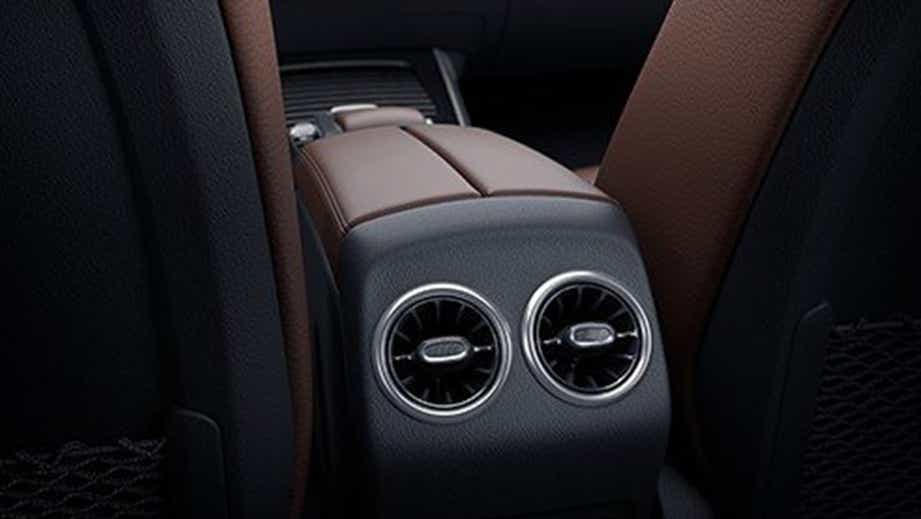 Rear air vent detail of a Mercedes-Benz GLB