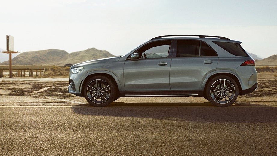 side view of a Mercedes-Benz GLE