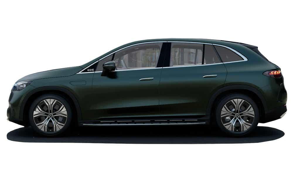 side view of a Mercedes-Benz EQE