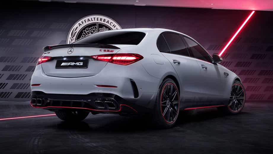 Mercedes-Benz C 63 Rear Daigonal View