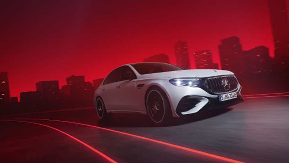 front three-quarter view of a Mercedes-Benz AMG C 63