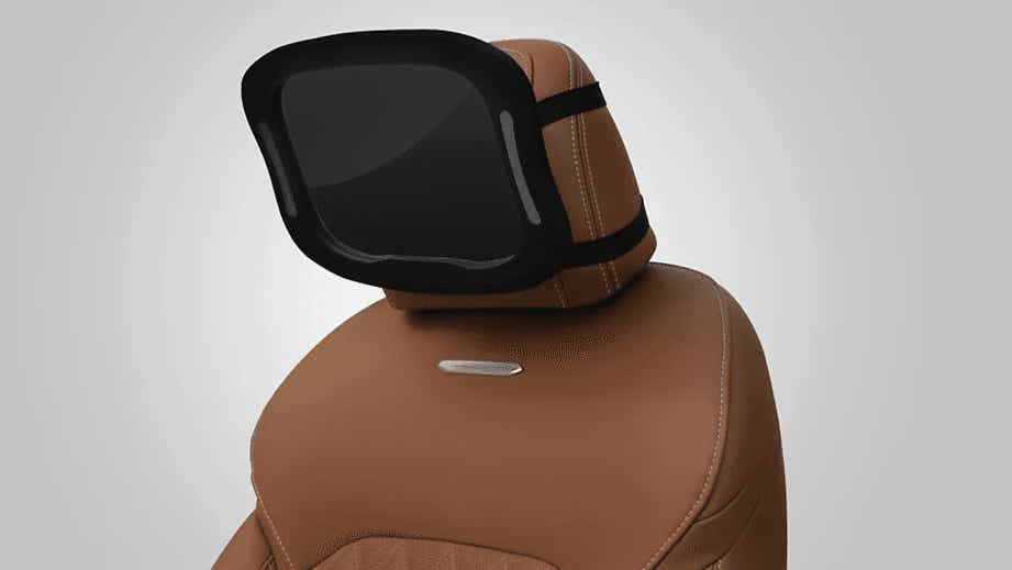 front seat headrest of a MG Gloster