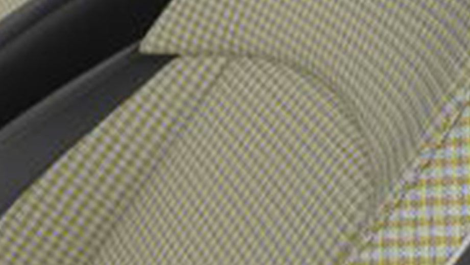 close-up of a seat fabric in a Mini 3 DOOR