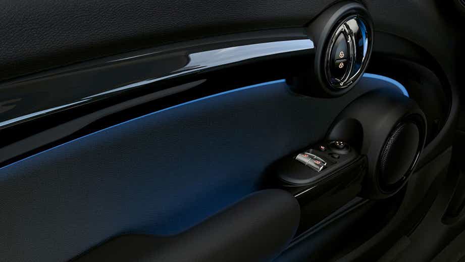 interior door panel of a Mini 3 DOOR