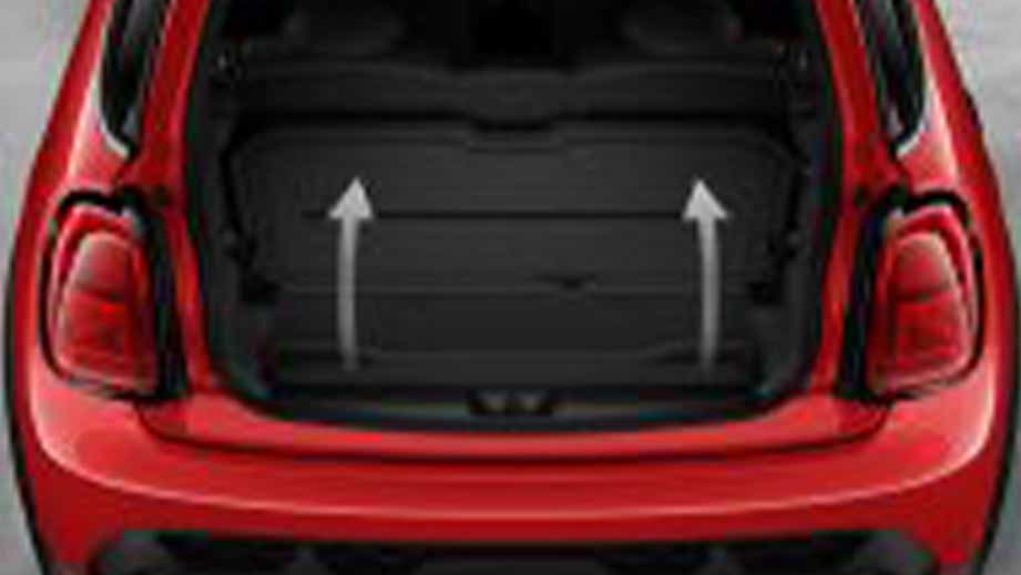 boot space view of a Mini 3 DOOR