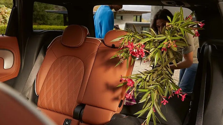 rear seat interior of a Mini Cooper Countryman