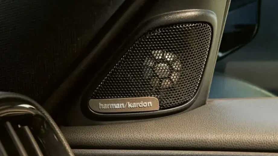 Interior Harman Kardon speaker of a Mini Cooper Countryman