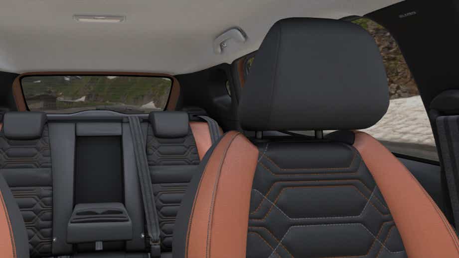 interior seat view of a Nissan Magnite