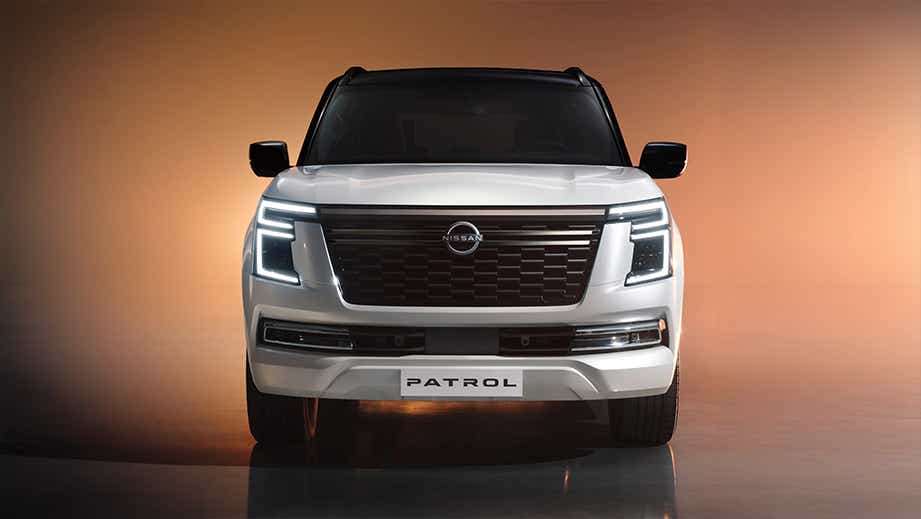 front view of a Nissan Patrol